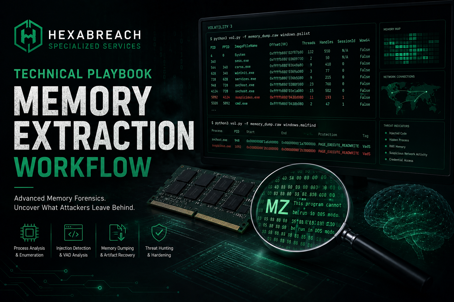 Forensic Deep-Dive: Tracking Memory Injections via Volatility Stacks